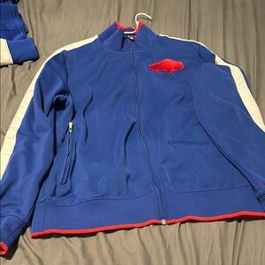 Nike Buffalo Bills throwback zip up track jacket - men’s XL